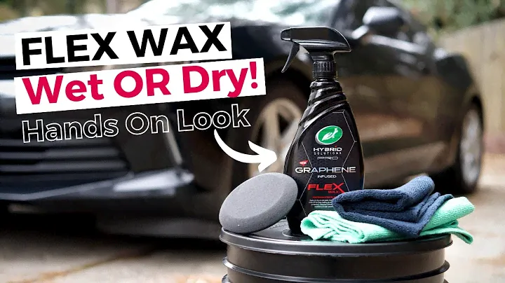 How to use wax using Flex Wax! Hands-on with Turtle Wax's new graphene infused spray wax pro line.