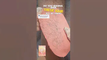 Girls with hairy leg should try this hard wax at home #yeelen #waxing #yeelenwax #hardwax #waxbeads