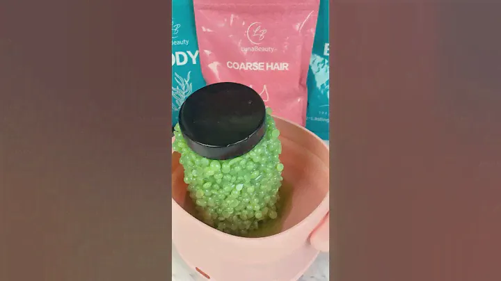 Check out portable Waxing kit 💚 #yeelen #yeelenwax #hairremoval #asmr #waxing #hardwax #waxbeads
