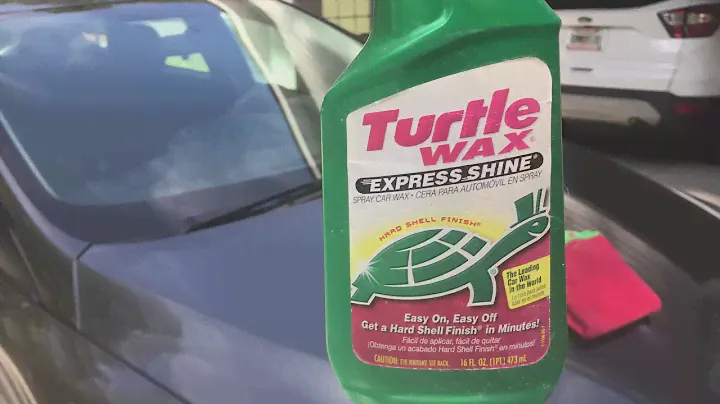 Turtle Wax Express Shine Spray Wax Test