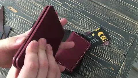 Кожа HORWEEN и BUTTERO на примере картхолдера и докхолдера