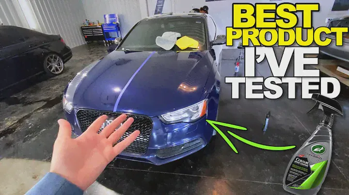Turtle Wax Hybrid Solutions Ceramic Spray Coating Review on my Audi S5 (Only $14!)