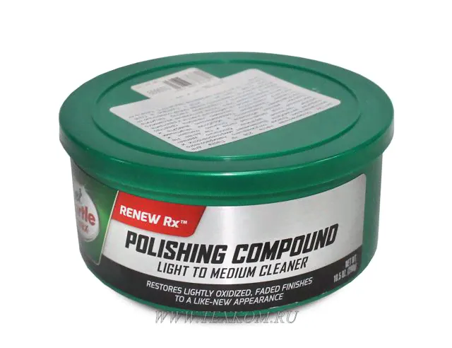 Полироль TURTLE WAX паста 298г.-0